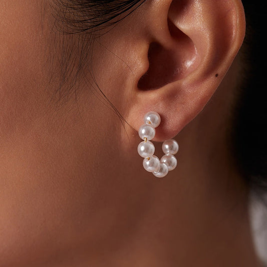 Palm Beach Pearl Earrings