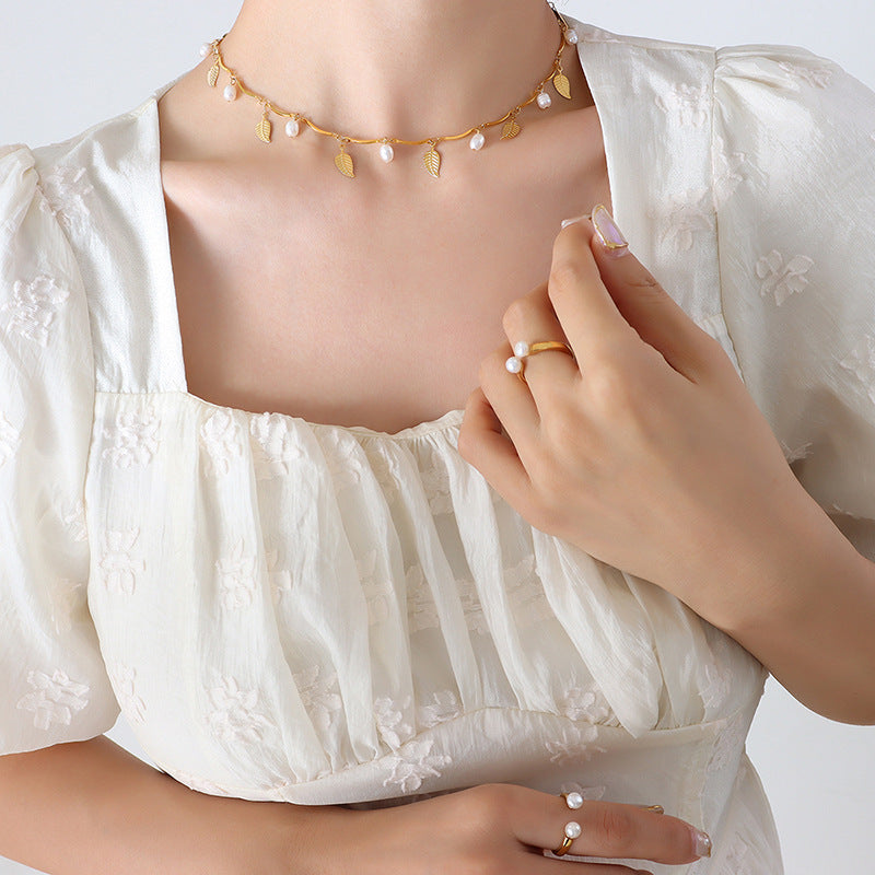Caloundra Baroque Necklace + Bracelet Set