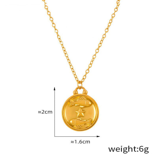 Angourie 8 Geometric Necklace