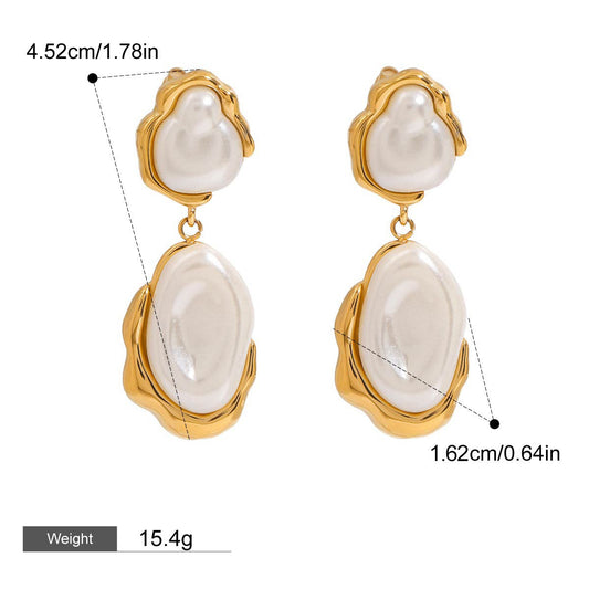 Park Beach Pearl Earrings