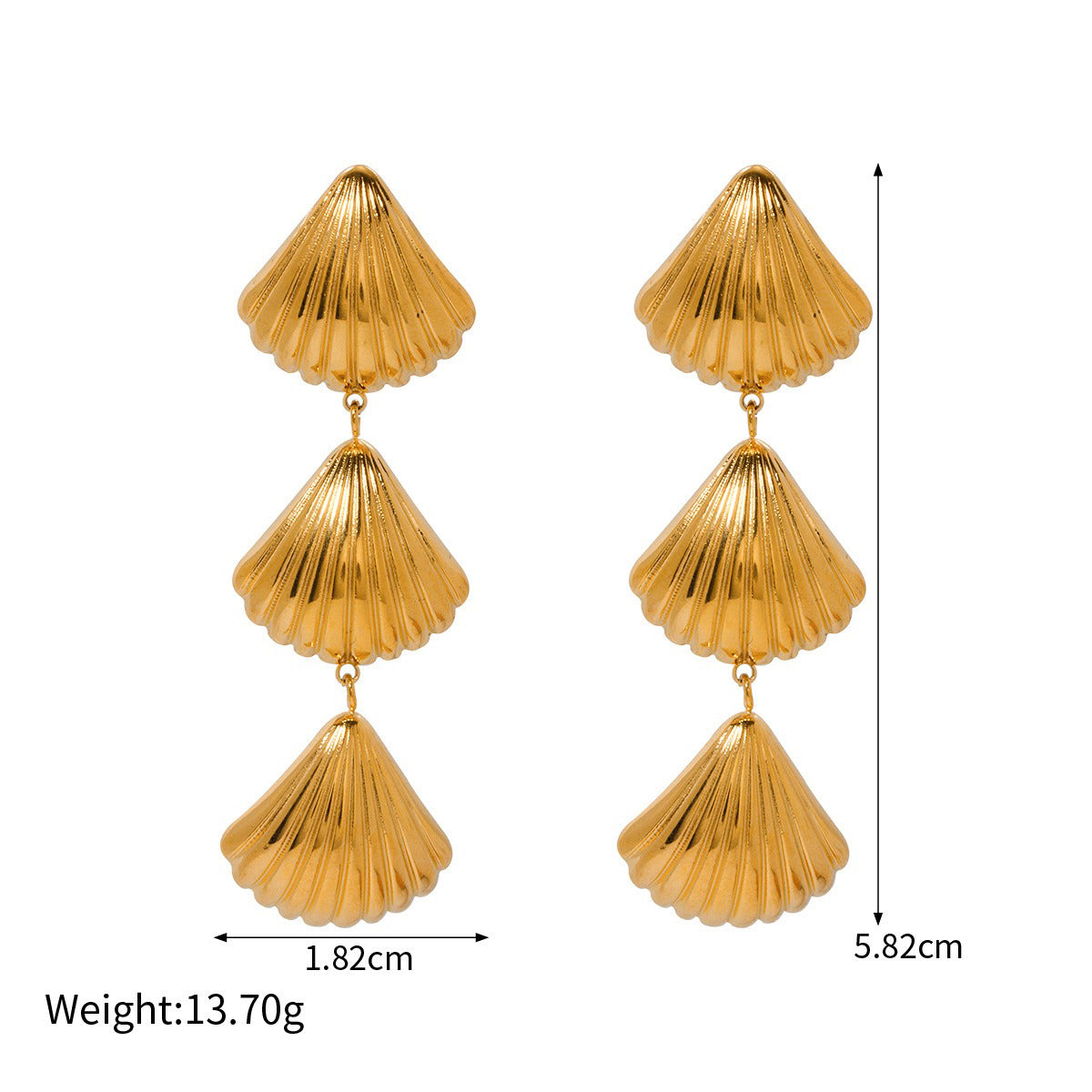Bunker Bay 8 Shell Earrings product photo