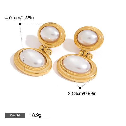 Greenmount 10 Pearl Earrings product photo