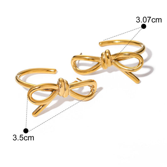 Brunswick Heads C‑Shaped Earrings