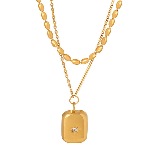 Harrington Geometric Necklace