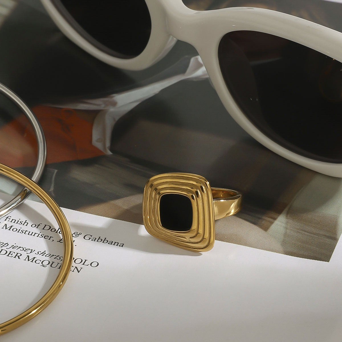 Injidup 5 Geometric Ring product photo