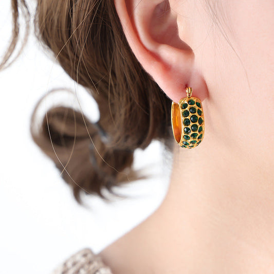 Scotts Head Glow Earrings Set