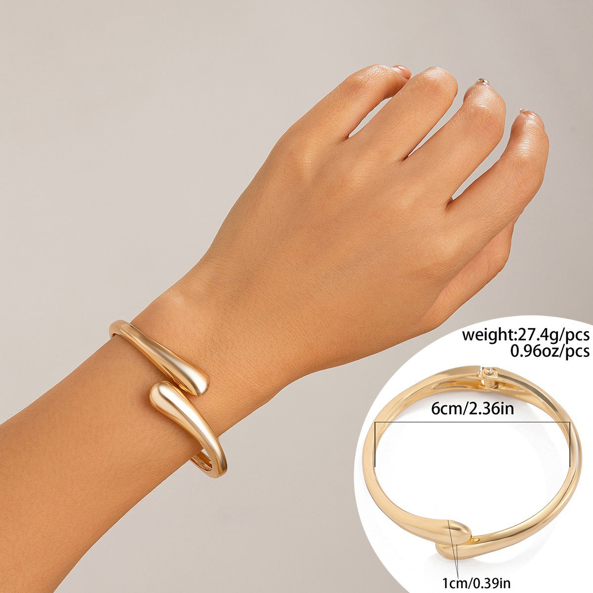 Seven Mile (Booti) C‑Shaped Bracelet