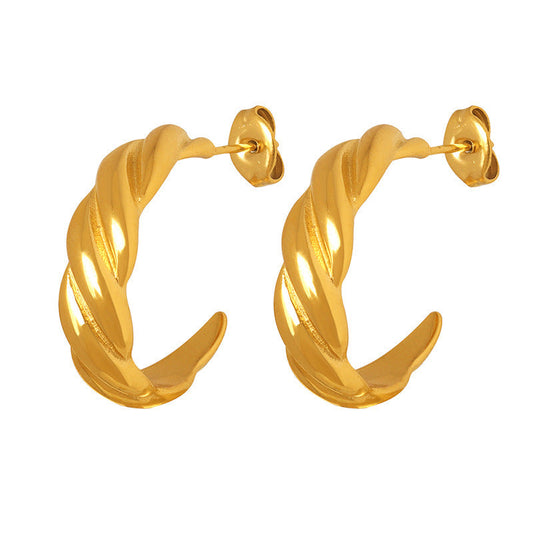 Alexandra Headland Twisted Earrings