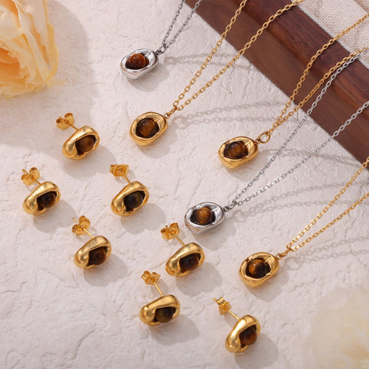 Trinity Beach 4 Glow Earrings + Necklace Set product photo