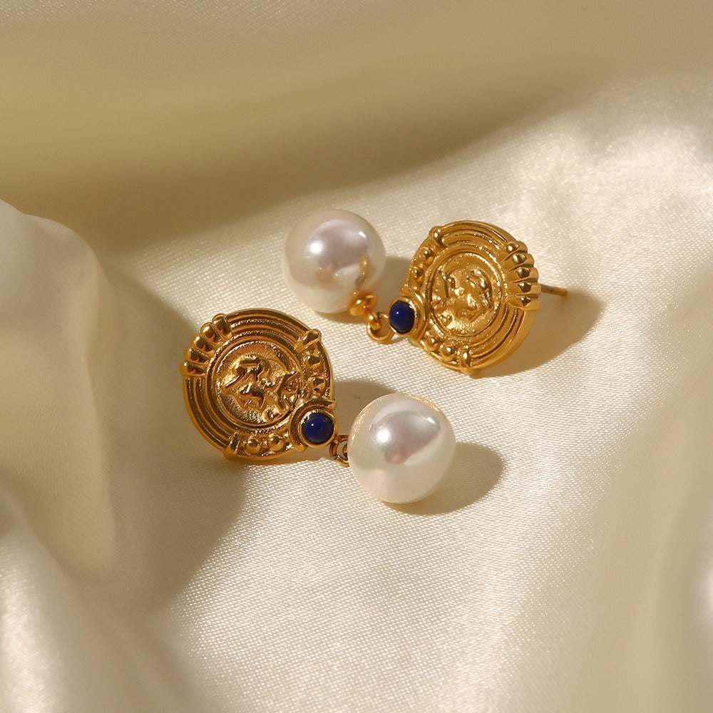 Wineglass Bay Pearl Earrings