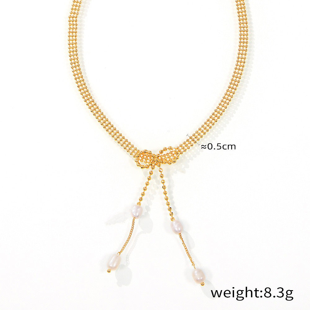 Woolgoolga Pearl Necklace + Bracelet Set
