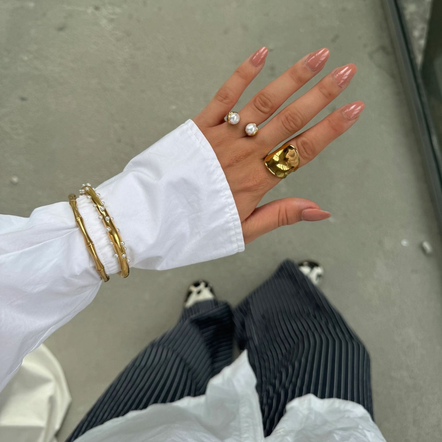 Dunsborough Pearl Ring Set