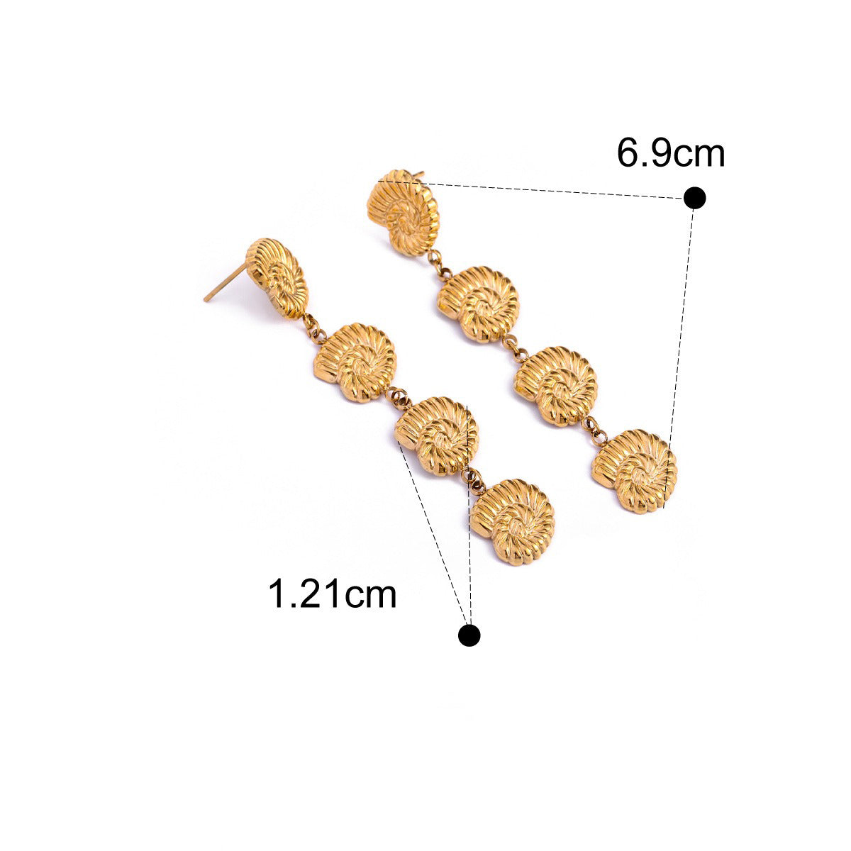 Coffs Jetty 8 Shell Earrings + Necklace Set