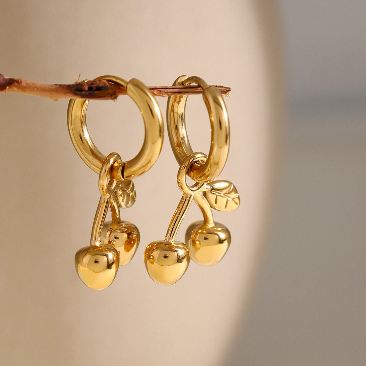 Freshwater Cherry Earrings