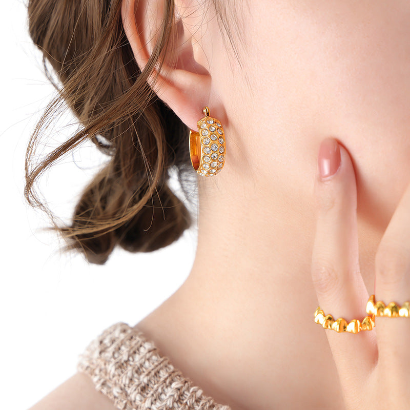 Scotts Head Glow Earrings Set