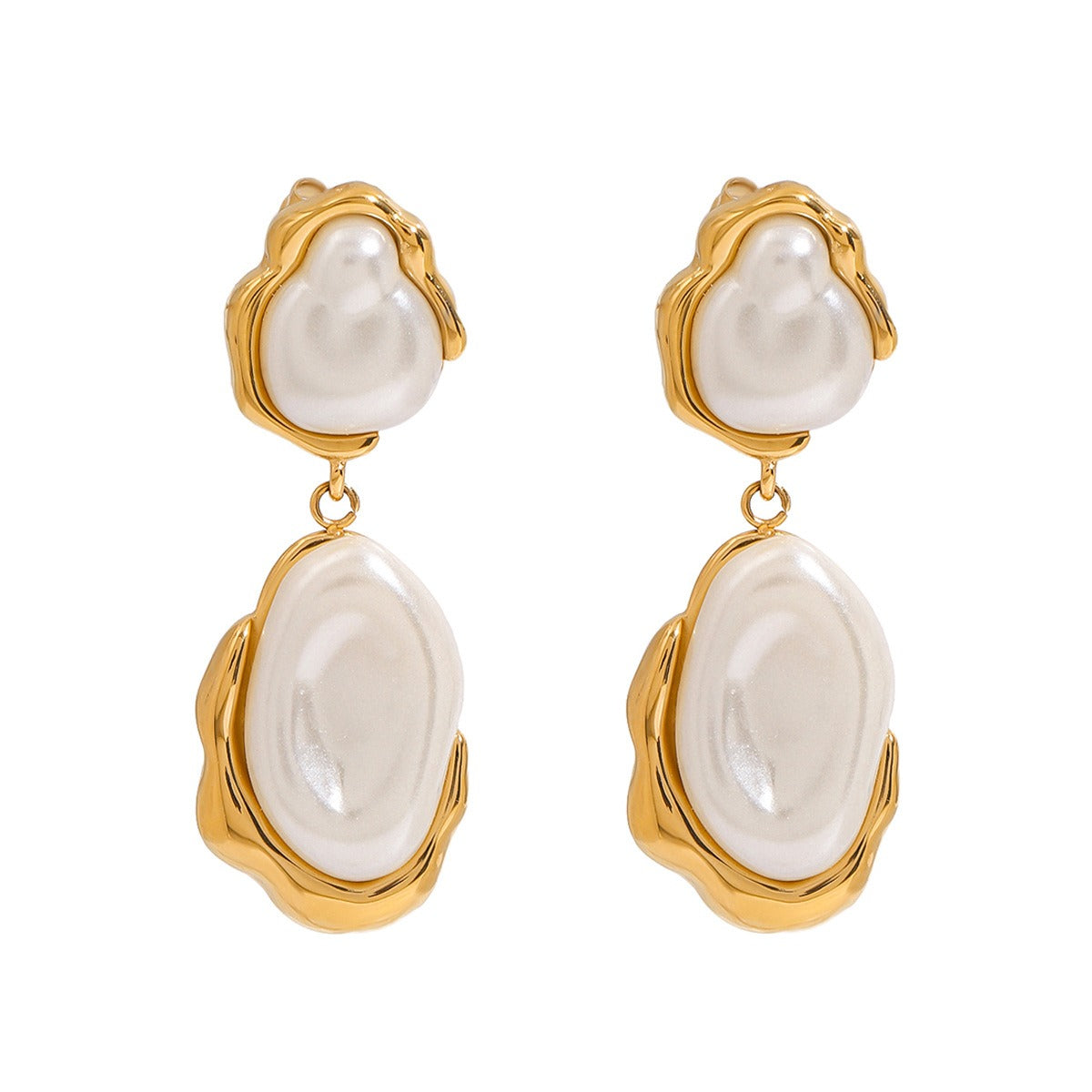 Park Beach Pearl Earrings