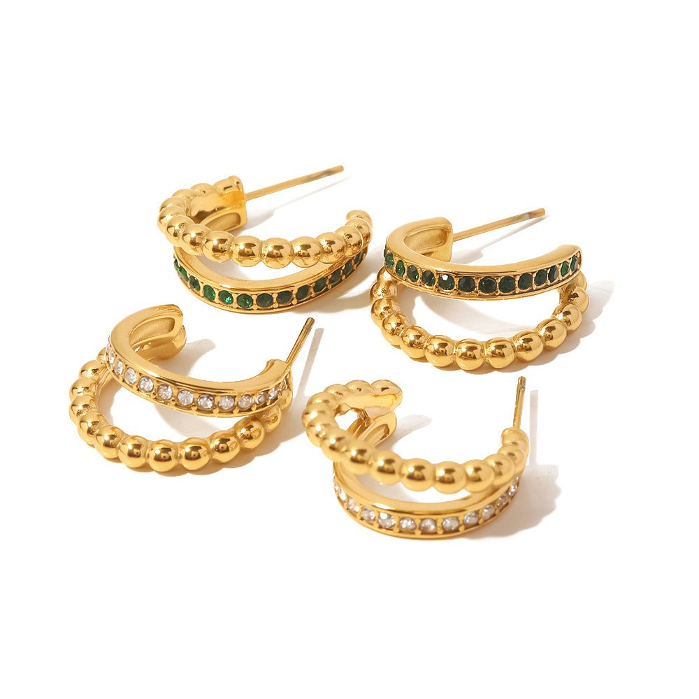 Palm Beach (QLD) 6 C‑Shaped Earrings