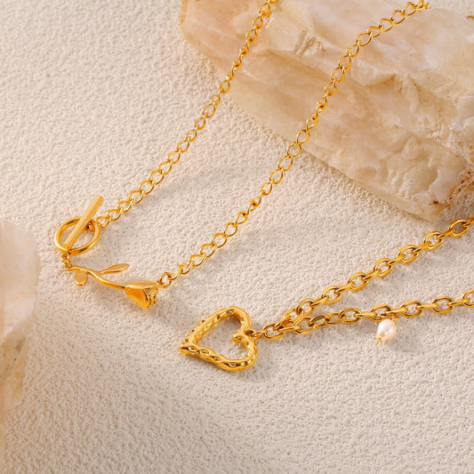 Byron 5 Heart Necklace product photo