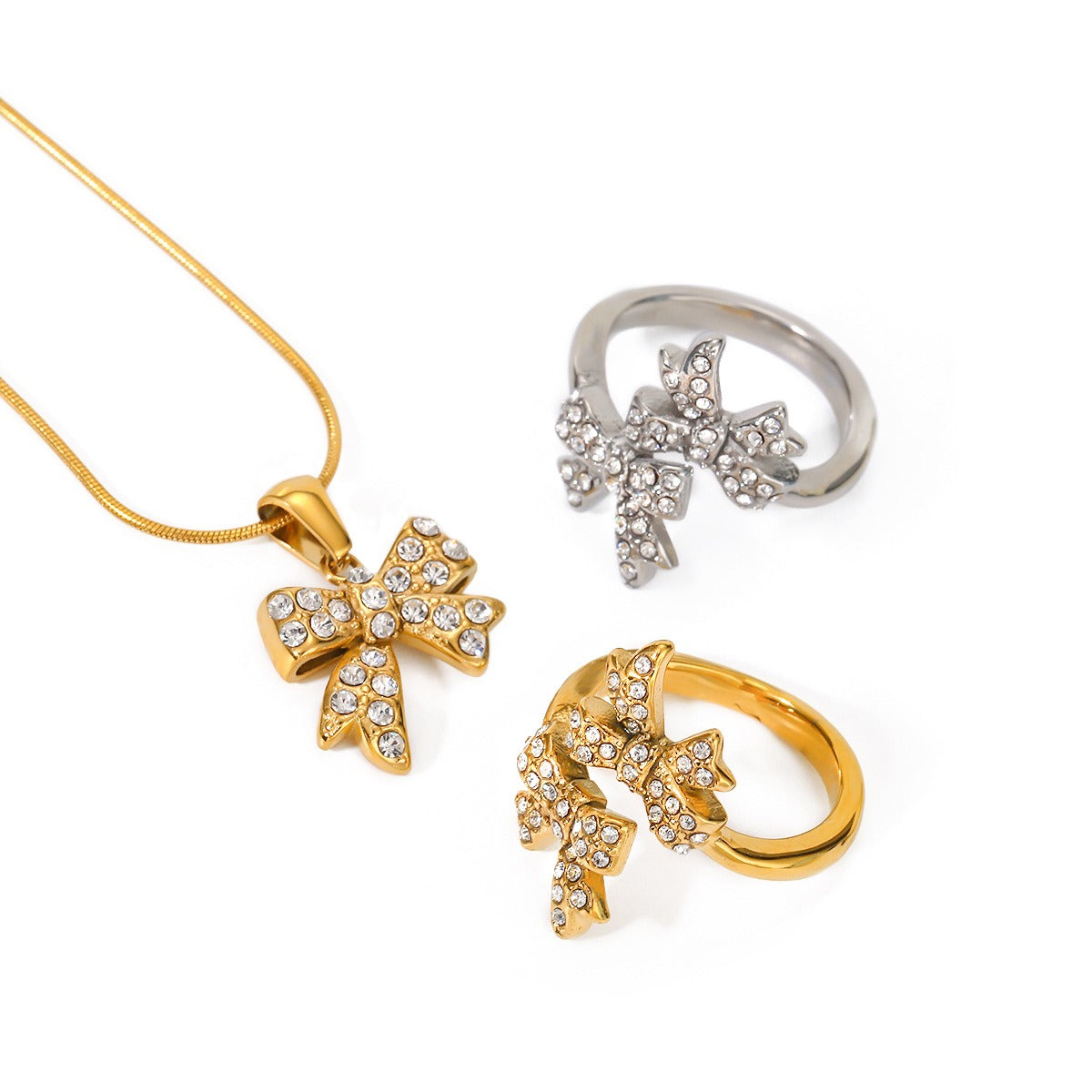 Umina Glow Necklace + Ring Set