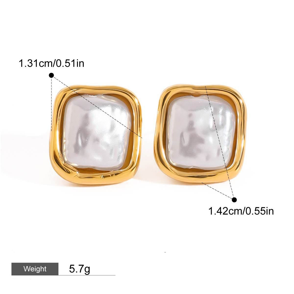 Bunker Bay Pearl Earrings + Ring Set