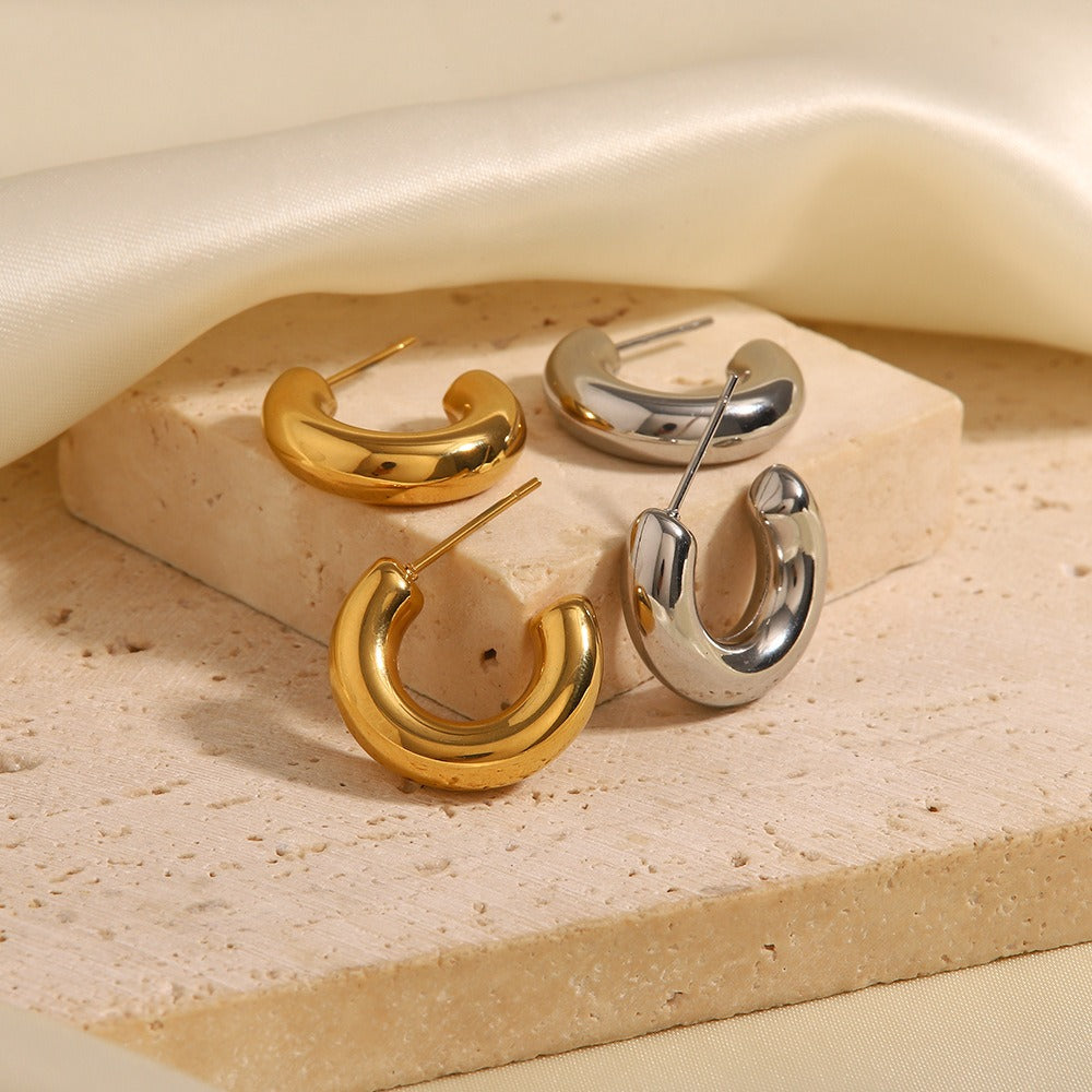 Elouera C‑Shaped Earrings