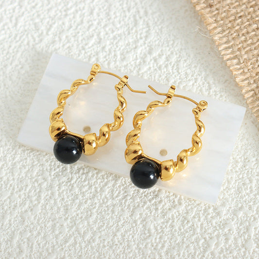 Woolamai 8 Hollow Earrings