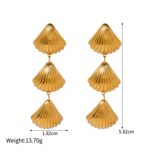 Bunker Bay 8 Shell Earrings product photo