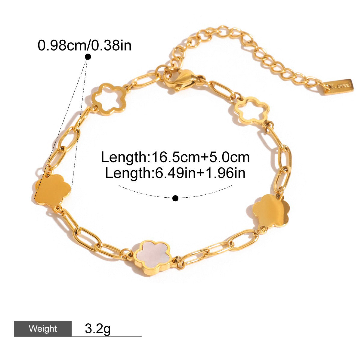 Agnes Water Floral Necklace + Bracelet Set