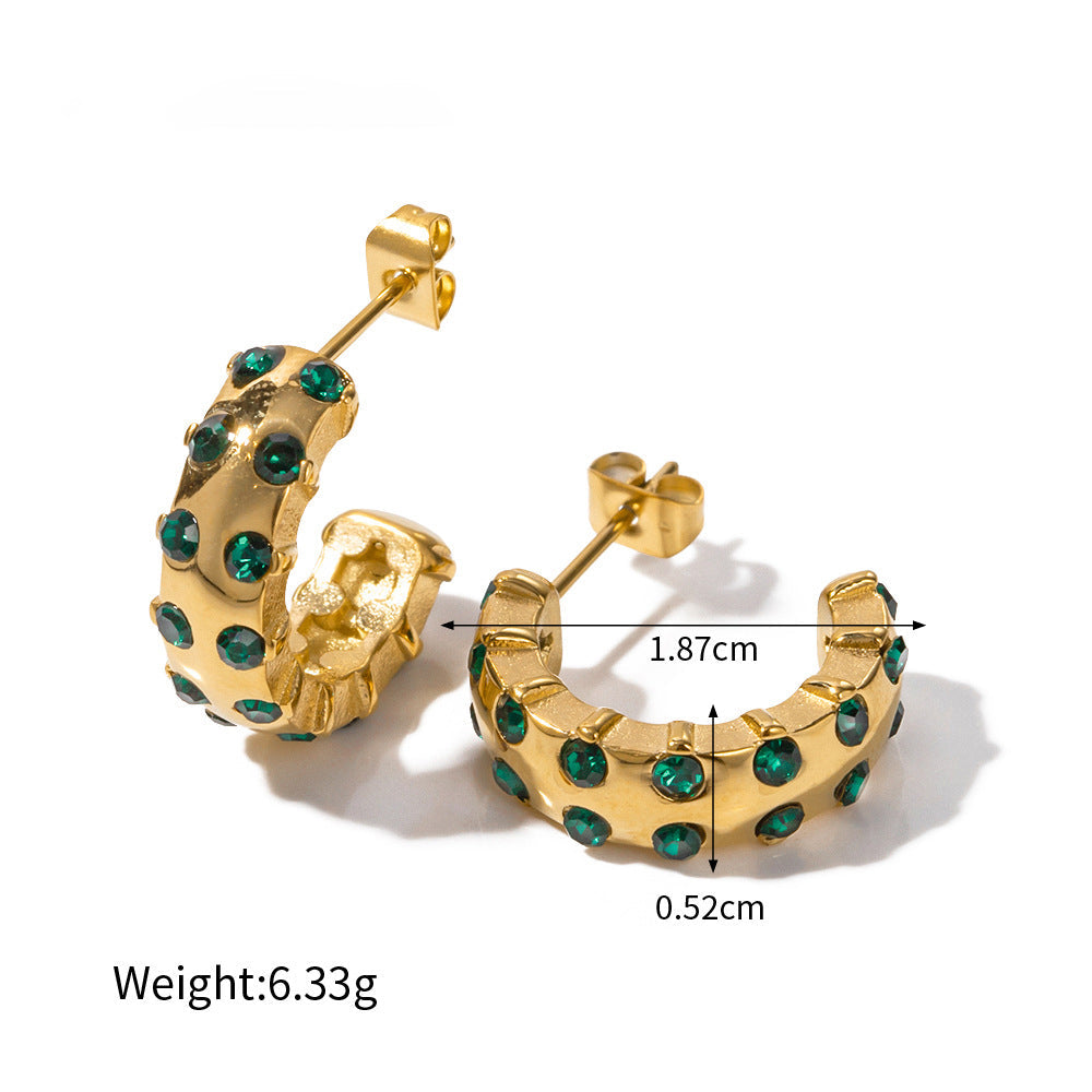 Lake Cathie C‑Shaped Earrings Set