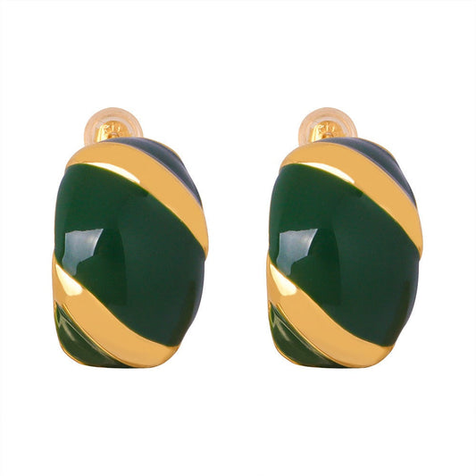 Lake Cathie C‑Shaped Earrings