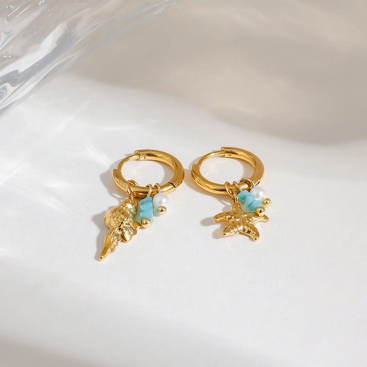 Cabarita Starfish Earrings