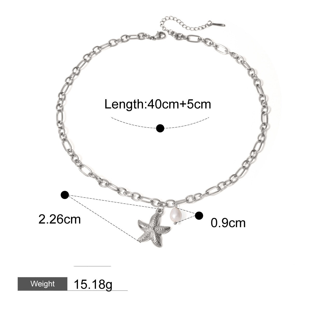 St Kilda Shell Necklace + Bracelet Set