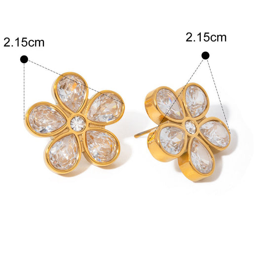 Wineglass Bay Floral Earrings