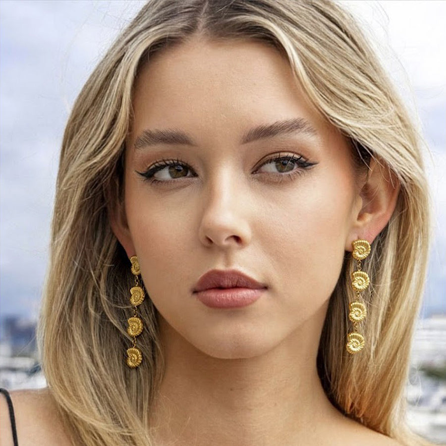 Coffs Jetty Shell Earrings + Necklace Set