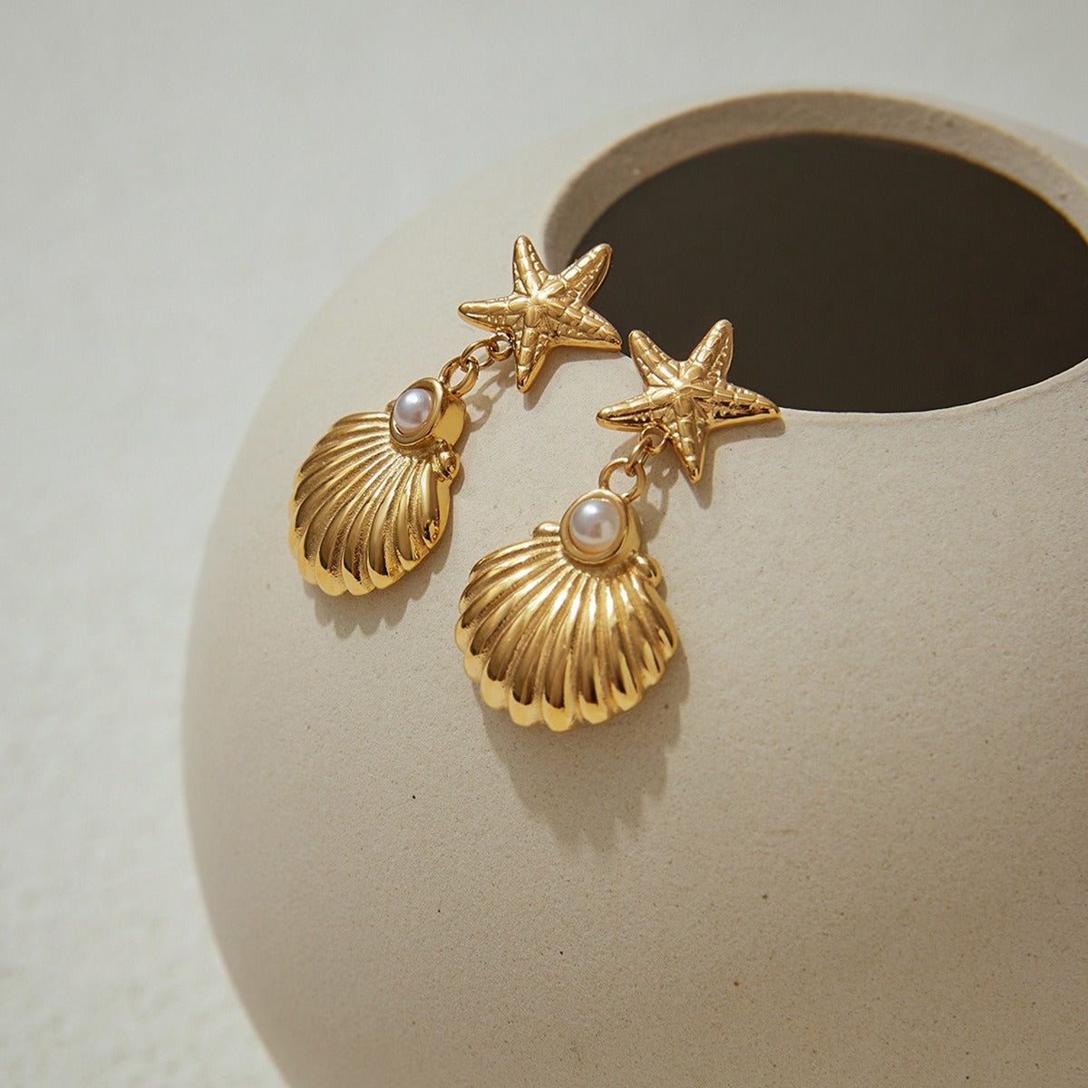 Collaroy Shell Earrings Set