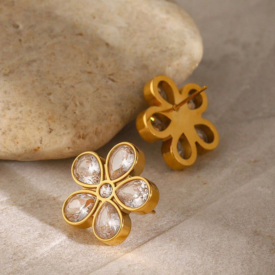 Wineglass Bay Floral Earrings