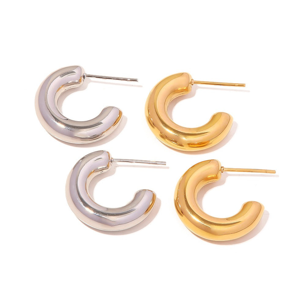 Elouera C‑Shaped Earrings