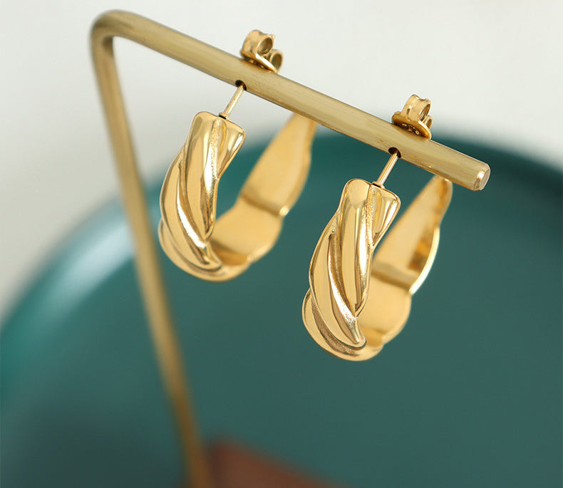 Alexandra Headland Twisted Earrings