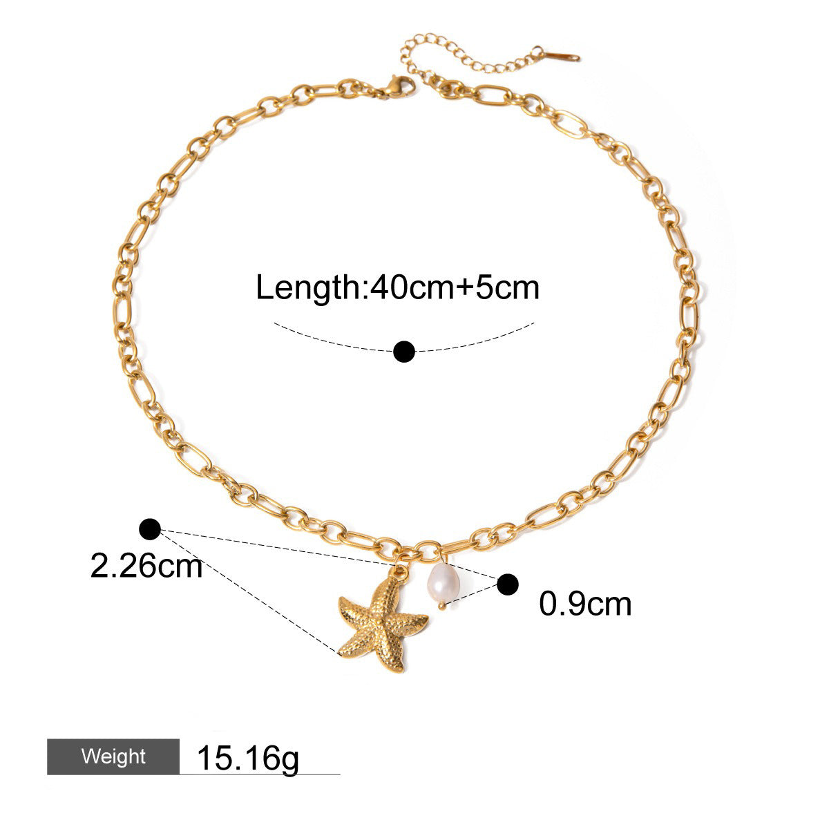 St Kilda Shell Necklace + Bracelet Set