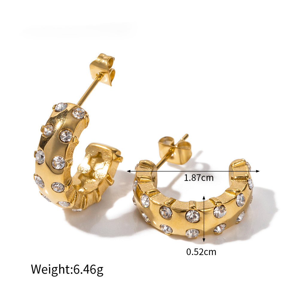 Lake Cathie C‑Shaped Earrings Set